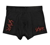 Slayer Scratchy Band Logo Boxer Shorts Size L