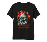 Slayer South of Heaven Skull T-Shirt Haut de Gamme