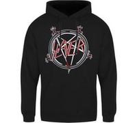 Slayer Sweat à capuche Pentagram Homme Noir - Taille M Noir G