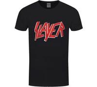 Slayer T-Shirt Classic Logo Homme Noir - Taille M Noir G