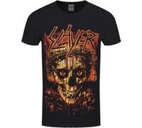 Slayer T-Shirt Crowned Skull Homme Noir - Taille M Noir G