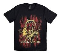 Slayer - T-Shirt # L Black Unisex # Hell Awaits