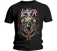 Slayer - T-Shirt # M Black Unisex # Demonic Admat [Import]
