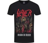 Slayer T-Shirt Reign in Blood Homme Noir Noir G