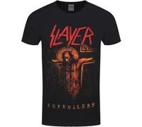 Slayer T-Shirt Repentless Crucifix Homme Noir - Taille S Noir