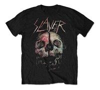 Slayer - T-Shirt # S Unisex Black # Cleaved Skull [Import]