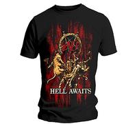 Slayer - T-Shirt # XL Black Unisex # Hell Awaits [Import]