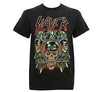 Slayer - T-Shirt # XL Black Unisex # Prey with Background [Import]