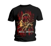 Slayer - T-Shirt # XXL Black Unisex # Hell Awaits [Import]