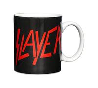 Slayer Tasse à café avec logo en porcelaine Noir 8 cm