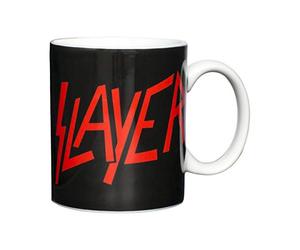 Slayer Tasse à café avec logo en porcelaine Noir 8 cm