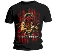 Slayer Thrash Metal Tom Araya Dave Lombardo 2 Autorisé T-shirt Hommes