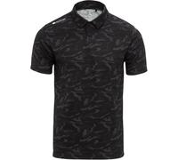 Slazenger Aop Golf Polo Noir/Gris S Male