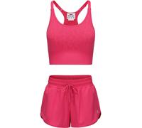 Slazenger Bra Shorts Set Womens Framboise/Sucre 16 (44) Female