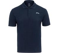 Slazenger Check Golf Polo Mens Marine M Male