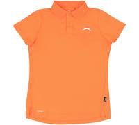 Slazenger Court Polo Shirt Junior Orange 7-8 ans Male