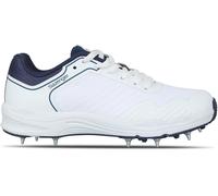 Slazenger Cricket Spike Trainers Juniors Blanc/Marine 5.5 (38.5) Male