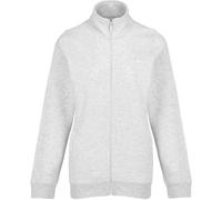 Slazenger Fitted Zip Through Jacket Womens Gris glace chiné 16 (XL) Female