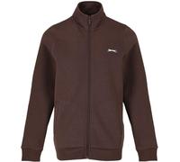 Slazenger Fitted Zip Through Jacket Womens Marron chocolat 12 (M) Female