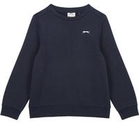 Slazenger Fleece Crew Sweater Junior Marine 7-8 ans Male