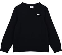 Slazenger Fleece Crew Sweater Junior Noir 13 ans Male