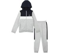 Slazenger Fleece Full Zip Track Suit Junior Gris/Marine 9-10 ans Male