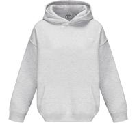 Slazenger Fleece Hoodie Womens Gris glace chiné 10 (S) Female