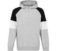 Slazenger Fleece Quarter Zip Tracksuit Mens Gris chiné/Noir 3XL Male