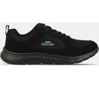Slazenger Force Mesh Memory Foam Trainers Noir/Bleu 5.5 (38.5) Female