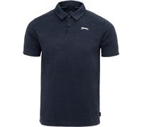 Slazenger Golf Solid Polo Mens Marine chiné XL Male