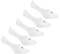 Slazenger Invisible 5 Pack Socks Ladies Blanc X5 Femmes 4-8 Female