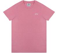 Slazenger Junior Boys Plain Tee Shirt Rose chiné 11-12 ans Male