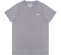 Slazenger Junior Boys Plain Tee Shirt Violet 7-8 ans Male