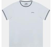 Slazenger Kids' Slaz Tipped Regular Fit T-Shirt Blanc 9-10 (M) Male