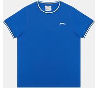 Slazenger Kids' Slaz Tipped Regular Fit T-Shirt Bleu royal 11-12 (L) Male