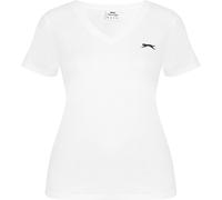Slazenger Slazenger Ladies V Neck Tee Shirt Blanc 14 (42) Female