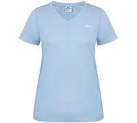 Slazenger Ladies V Neck Tee Shirt Bleu clair 18 (46) Female