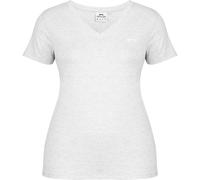 Slazenger Ladies V Neck Tee Shirt Gris glace chiné 10 (38) Female
