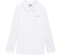 Slazenger Long Sleeve Plain Polo Junior Blanc 13 (TG) Male
