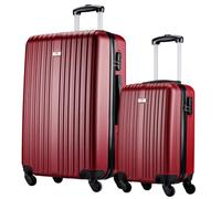 Slazenger Lot de Valise de Voyage 2 Pièces / 3 Pièces - Trolley Bagage à Main et Grande Valise - Set Valise Rigides en ABS - avec roulettes 360° et Serrure à Combinaison - Valise à roulettes