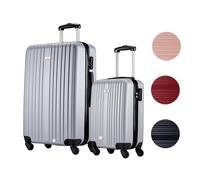 Slazenger Lot de Valise de Voyage 2 Pièces Chariot de Cabine et Valise de Soute