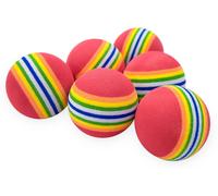 Slazenger Multicolored Practice Foam Balls Pack Of 6 - Taille unique Unisex