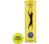 Slazenger - Pack de 3 balles de tennis "Wimbledon 2024" RD3781 (taille unique) (Jaune)