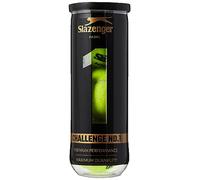 Slazenger Padel Challenge No 1 Lot de 3 balles de padel Jaune