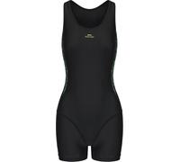 Slazenger Pl Boyleg Womens Blk/Green/Yel 10 (38) Female