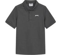 Slazenger Plain Polo Shirt Junior Gris moyen 9-10 ans Male