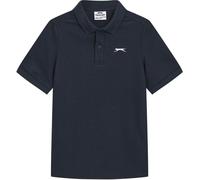 Slazenger Plain Polo Shirt Junior Marine 9-10 ans Male