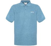 Slazenger Plain Polo Shirt Mens Denim chiné XL Male