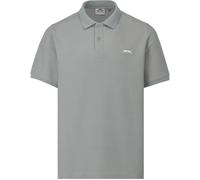 Slazenger Plain Polo Shirt Mens Gris clair M Male