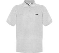 Slazenger Plain Polo Shirt Mens Marl gris XL Male